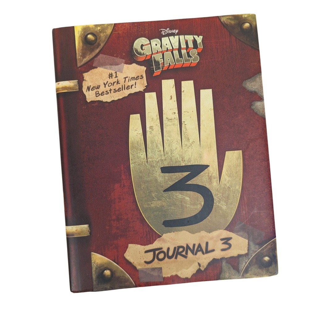 EUC Disney Gravity Falls Journal 3 Hardcover Book Disney Press 2016 Bestseller